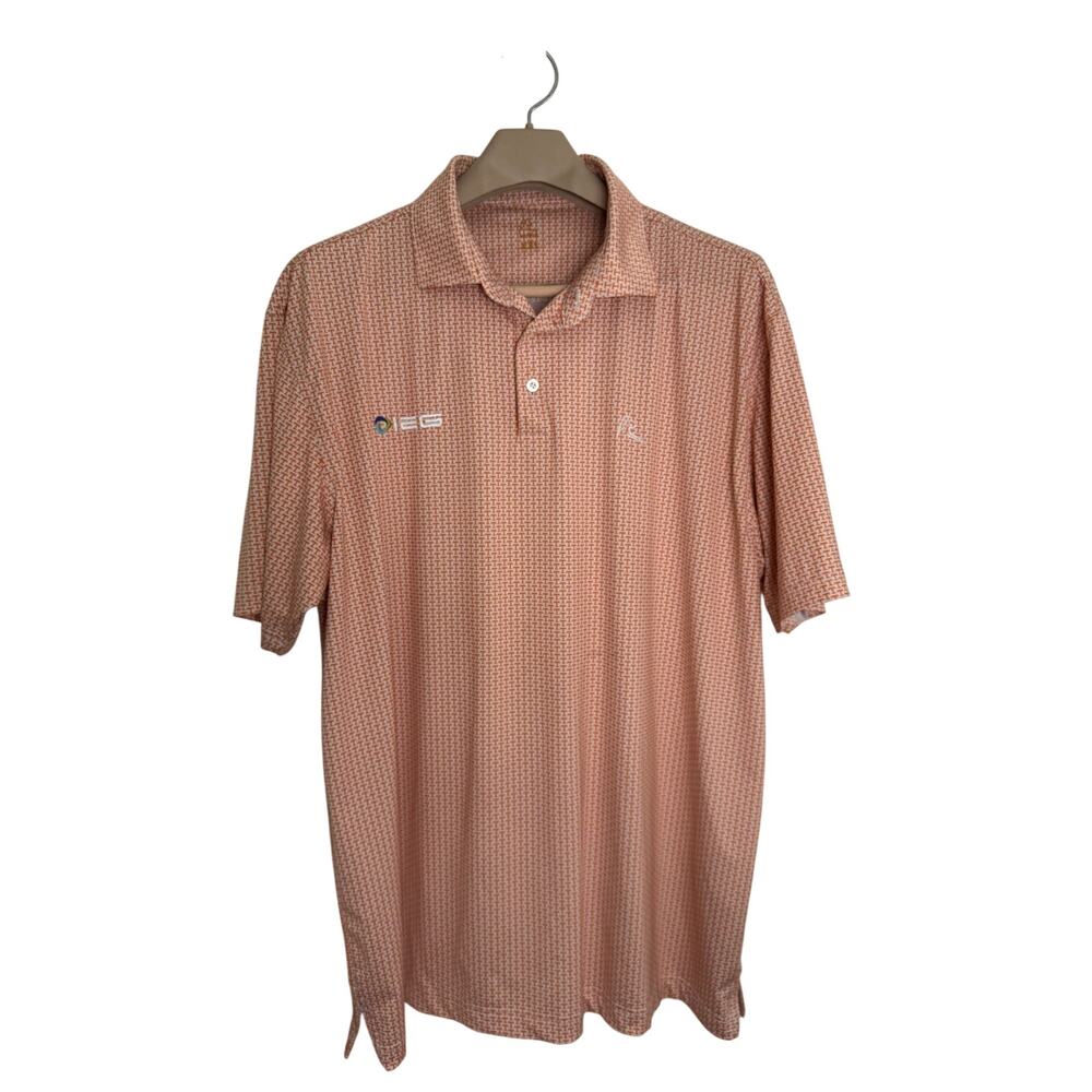 Rhoback University of Tennesse Polo Orange White "T" VOLS Size XXL